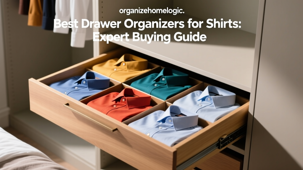 Best Drawer Organizers for Shirts: Expert Buying Guide
