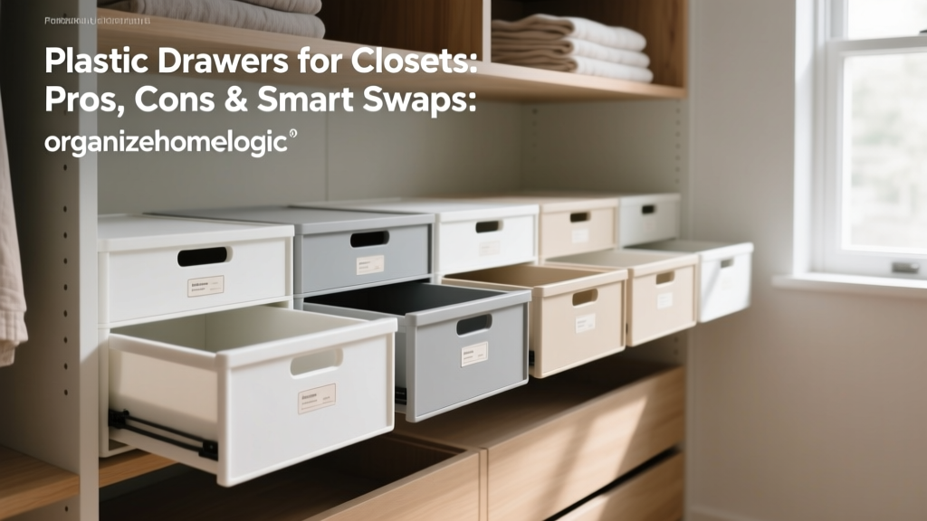 Plastic Drawers for Closets: Pros, Cons & Smart Swaps
