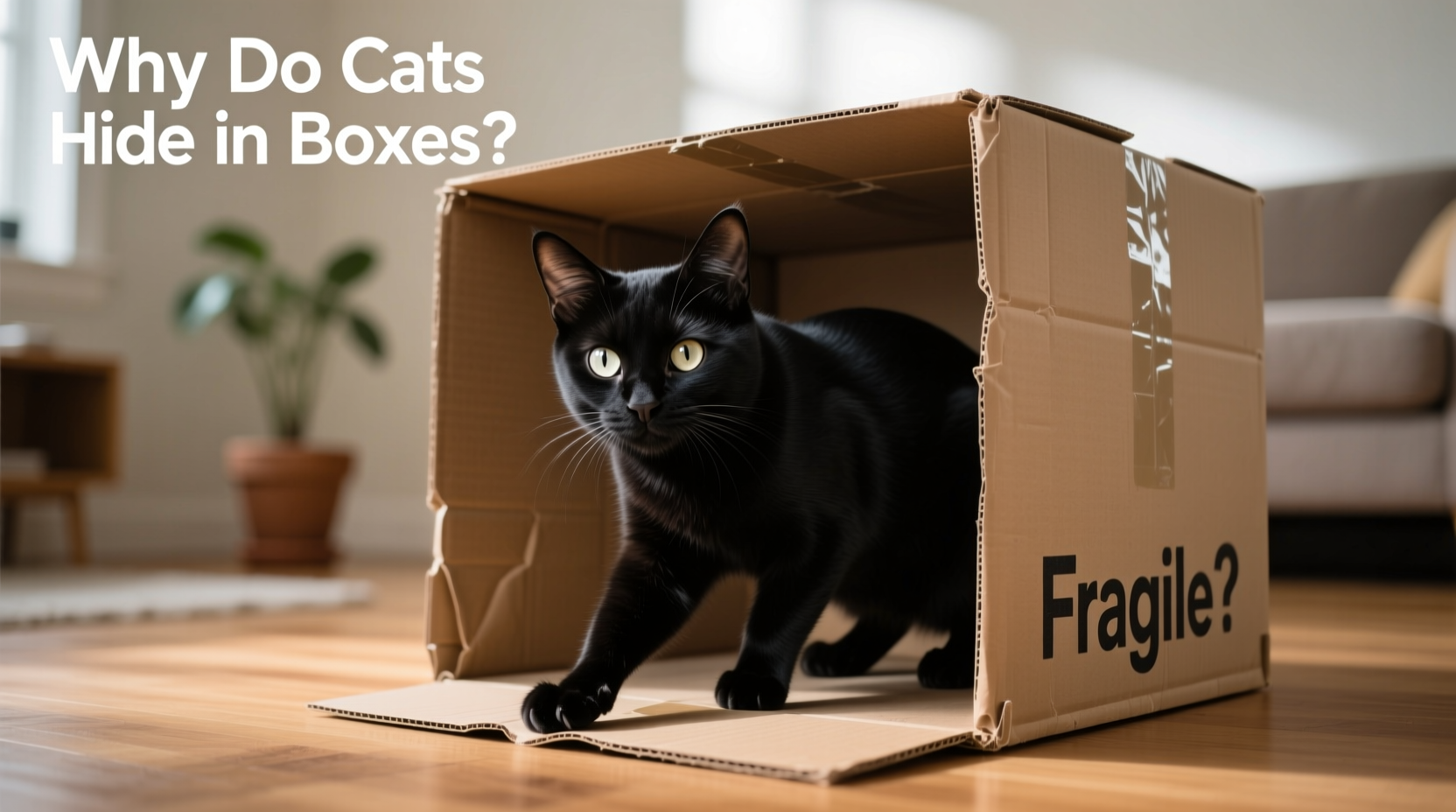 why does my cat sit in boxes larger than itself and what it says about feline psychology