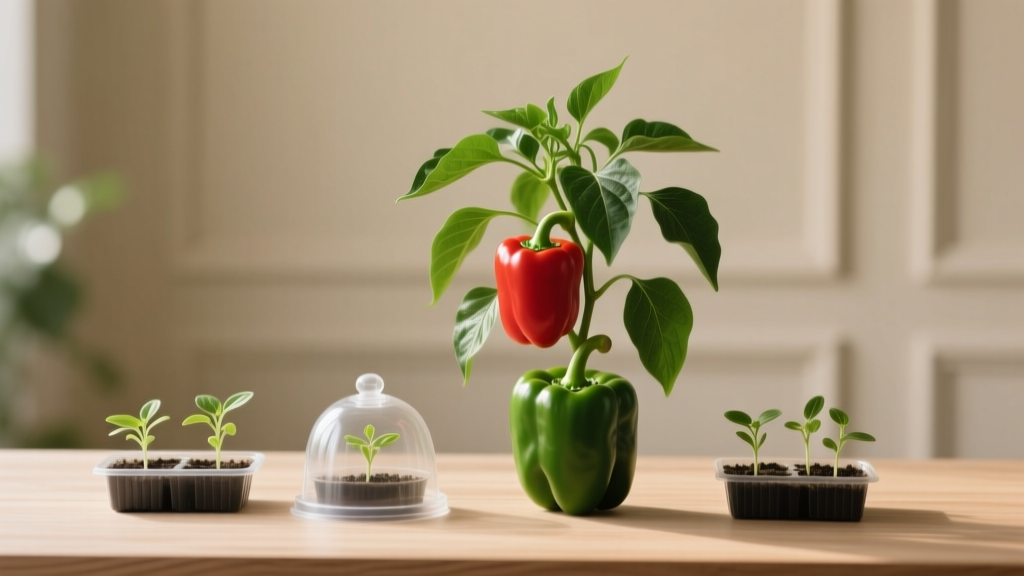 Bell Pepper Indoor Move & Propagation Guide