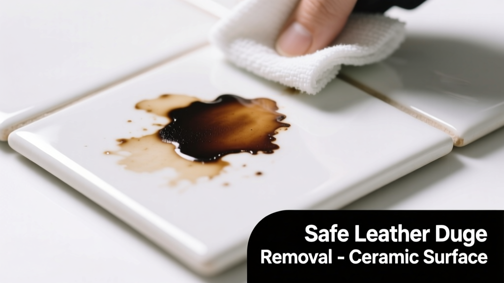How to Remove Leather Dye from Ceramic Surfaces Safely