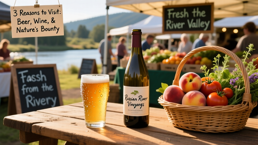 3 Reasons To Visit Russian River, California: Tubing, Craft Beer, and World-Class Wine — A Real Story of River Culture