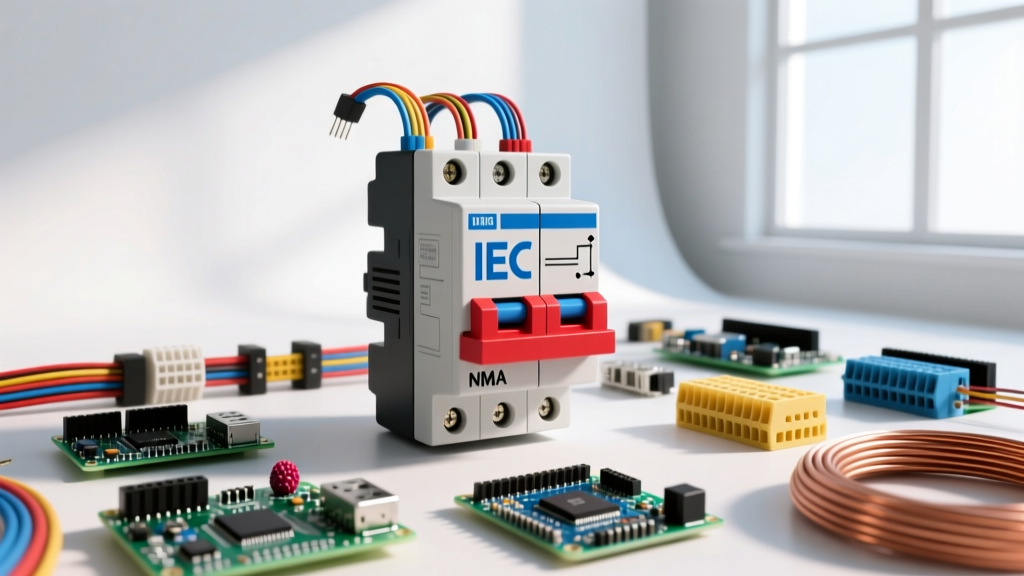 Schematic Symbol for Contactor: IEC vs NEMA Reference Chart