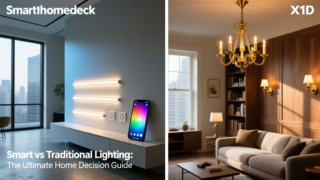 Smart vs Traditional Lighting: The Ultimate Home Decision Guide