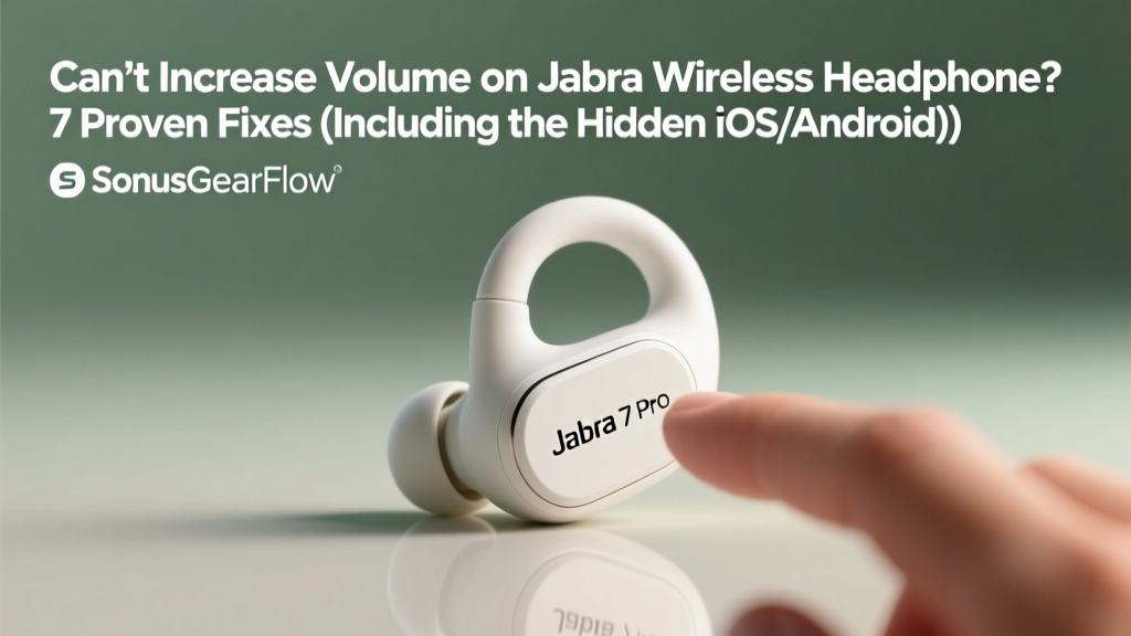 Jabra Wireless Headphone Volume Fixes (2026)