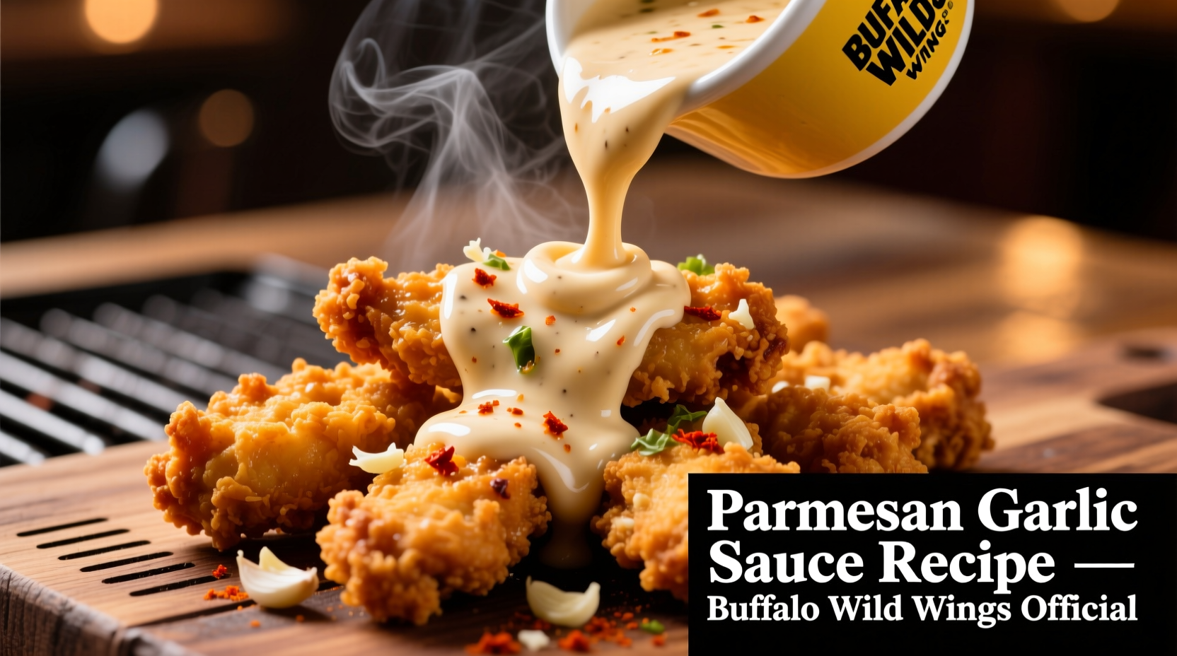 Authentic Buffalo Wild Wings Parmesan Garlic Sauce Recipe