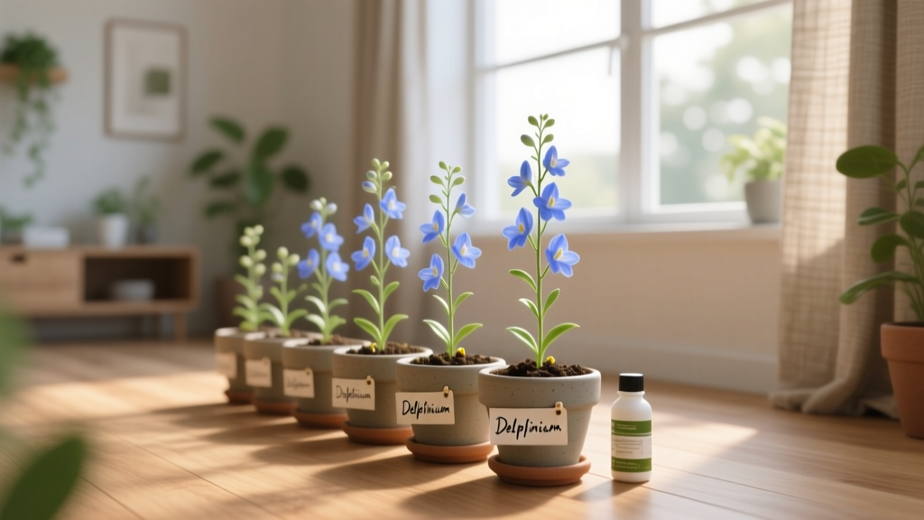 Delphinium Seeds Indoors: Science-Backed Guide (2026)
