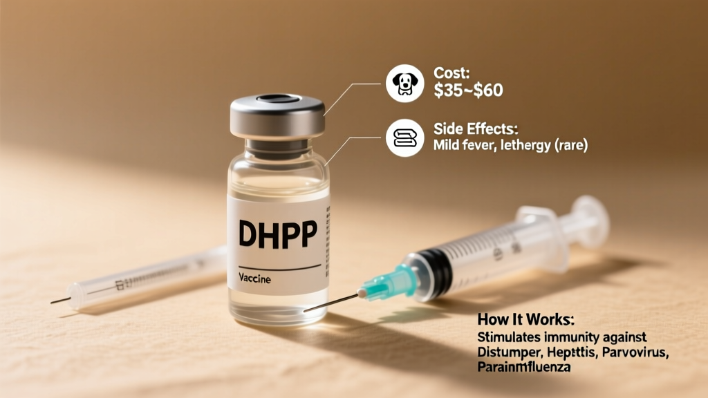 DHPP Vaccine for Dogs: Costs, Side Effects, and How It Works