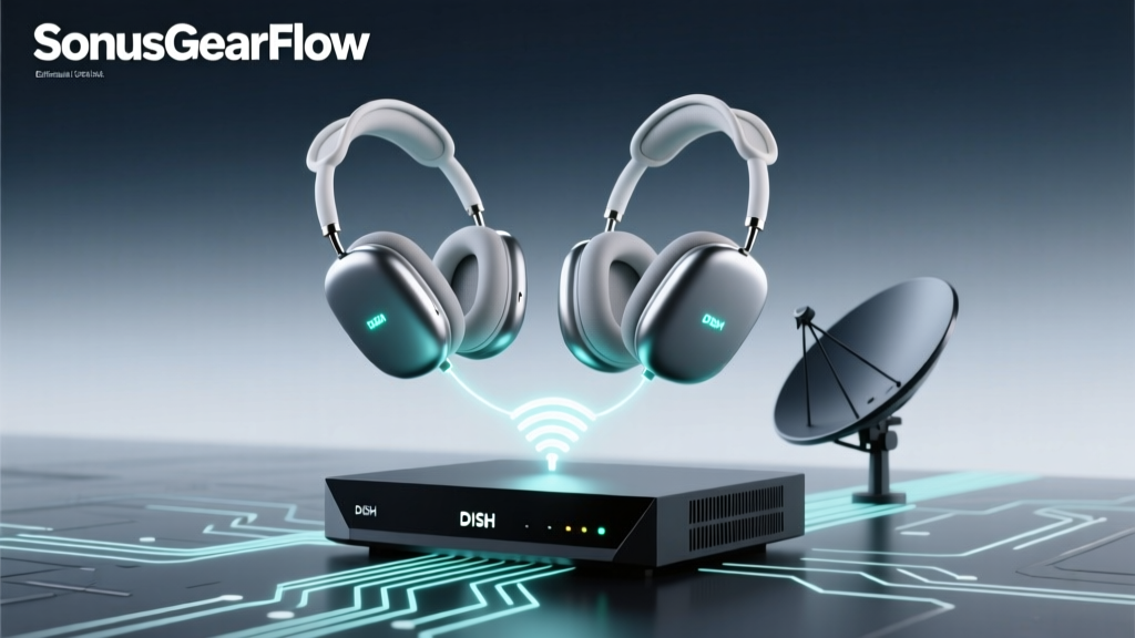 DISH Receiver Dual Wireless Headphones (2026)