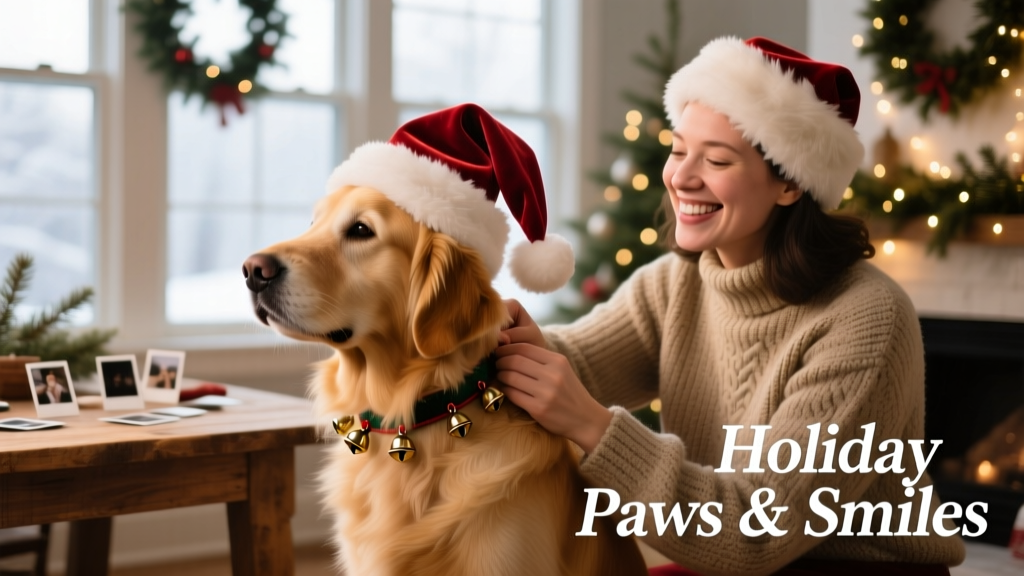 Prepping for Pet Pictures With Santa
