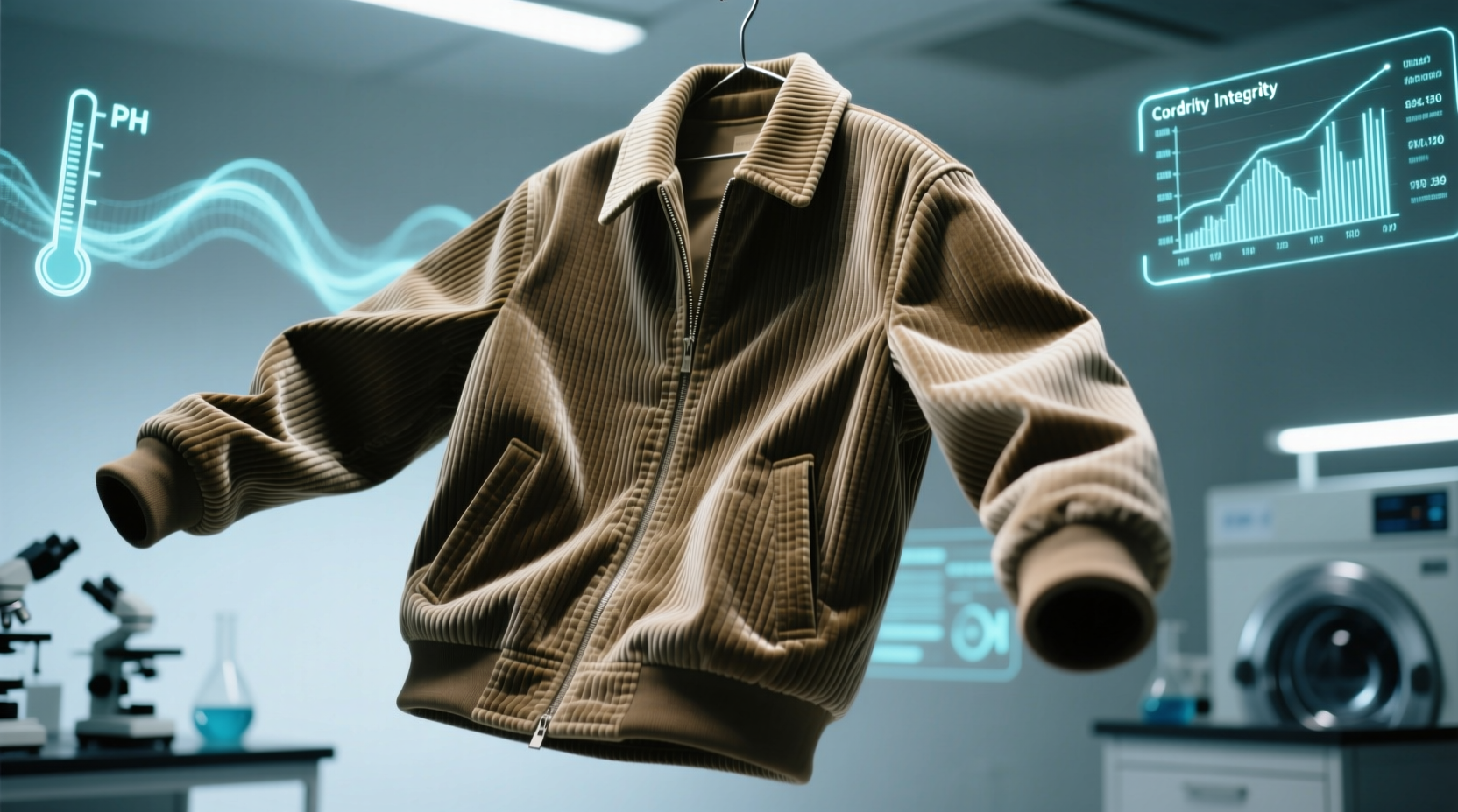 how to wash corduroy jackets without crushing the wale