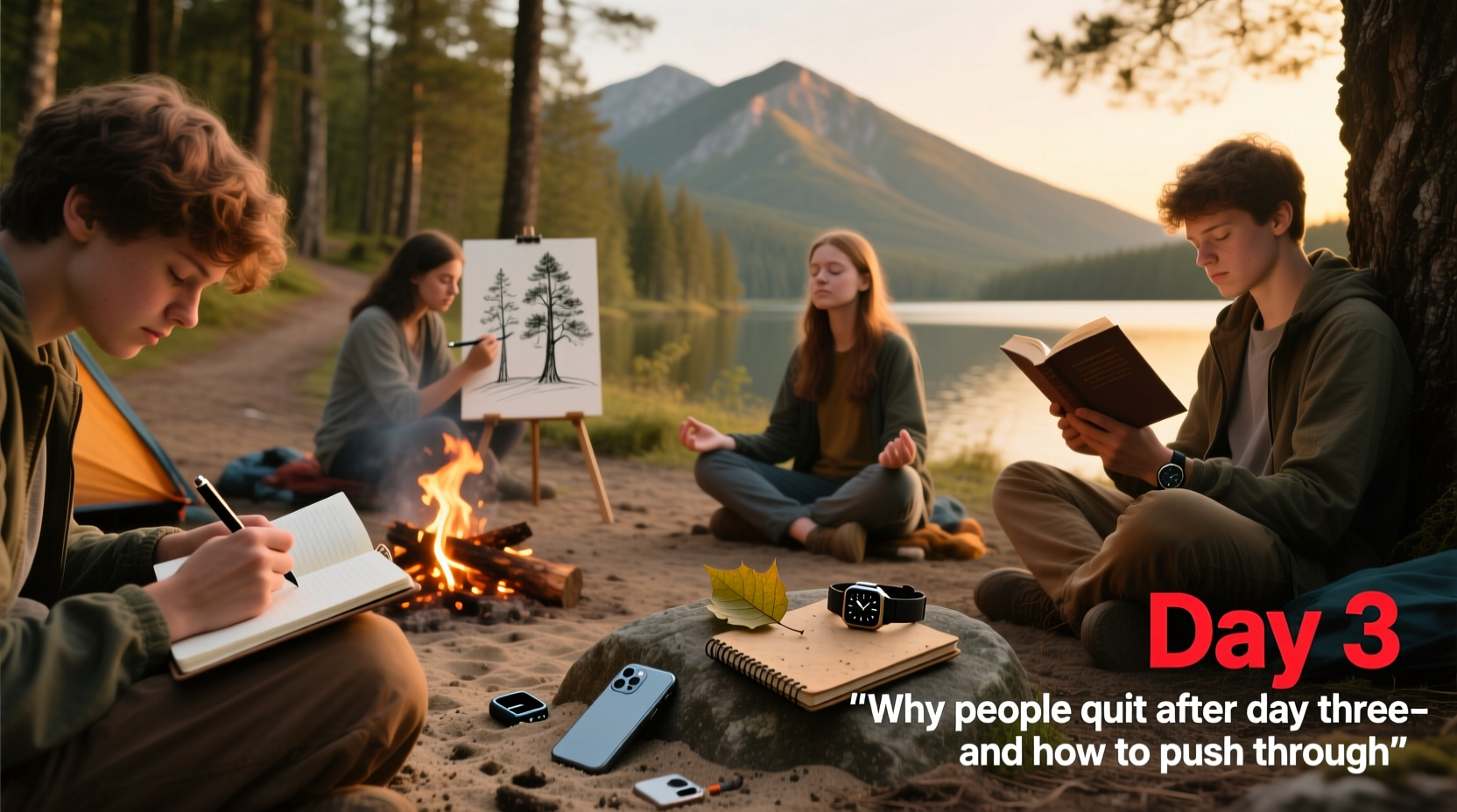 digital detox challenges why people quit after day three and how to push through