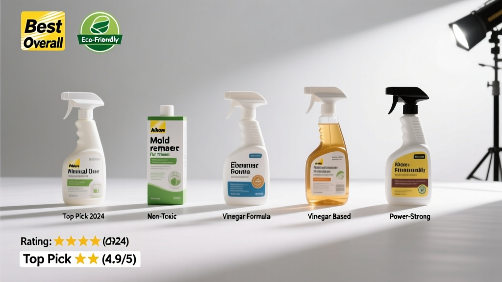 Best Mold Remover for Home Use: Top Picks & Buying Guide