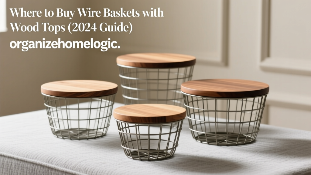 Where to Buy Wire Baskets with Wood Tops (2024 Guide)