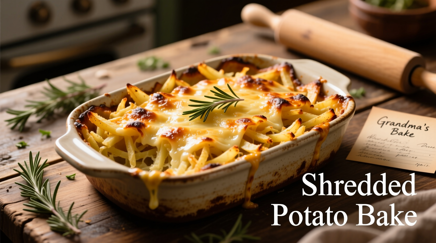 Perfect Shredded Potato Bake Recipe: Crispy Every Time