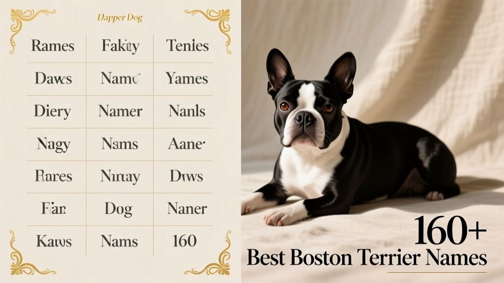 160+ Best Boston Terrier Names for Your Dapper Dog