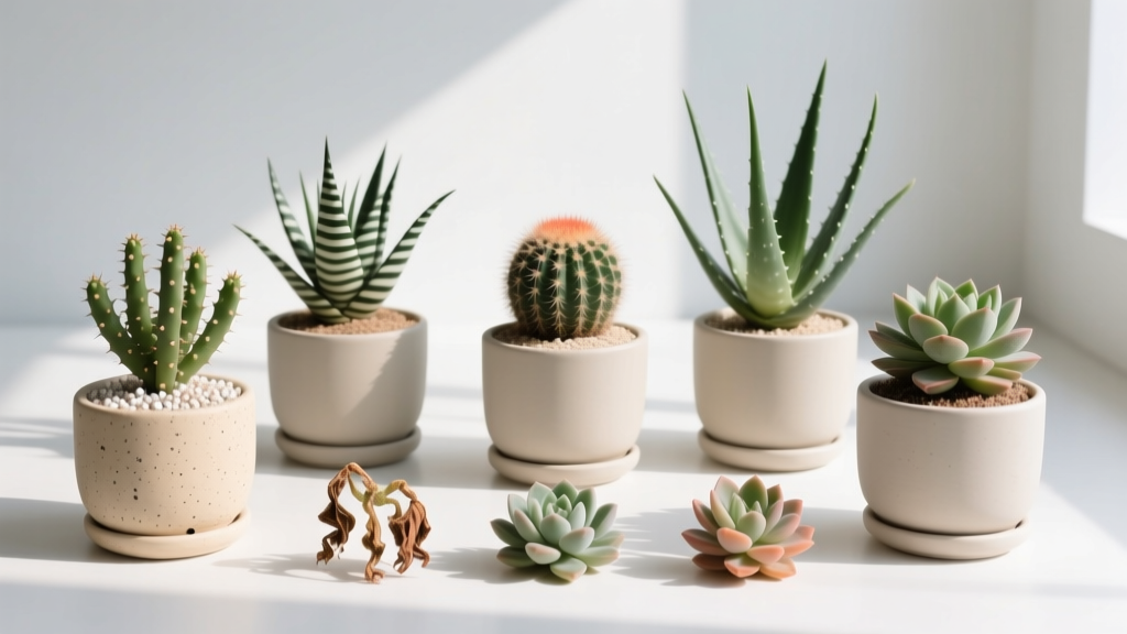 Cactus Potting Mix for Indoor Plants in Bright Light