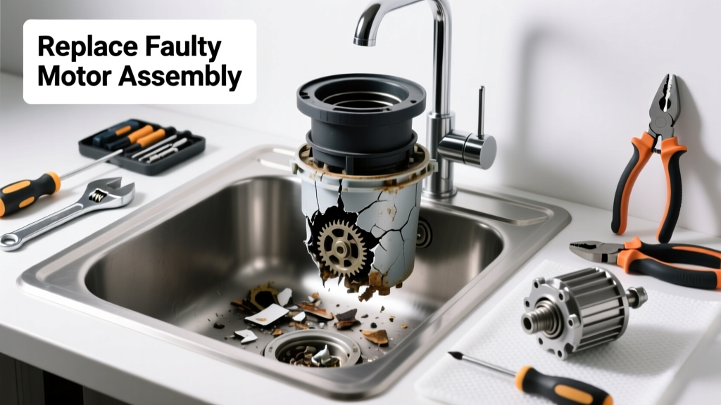 Garbage Disposal Not Working? Replace the Faulty Part