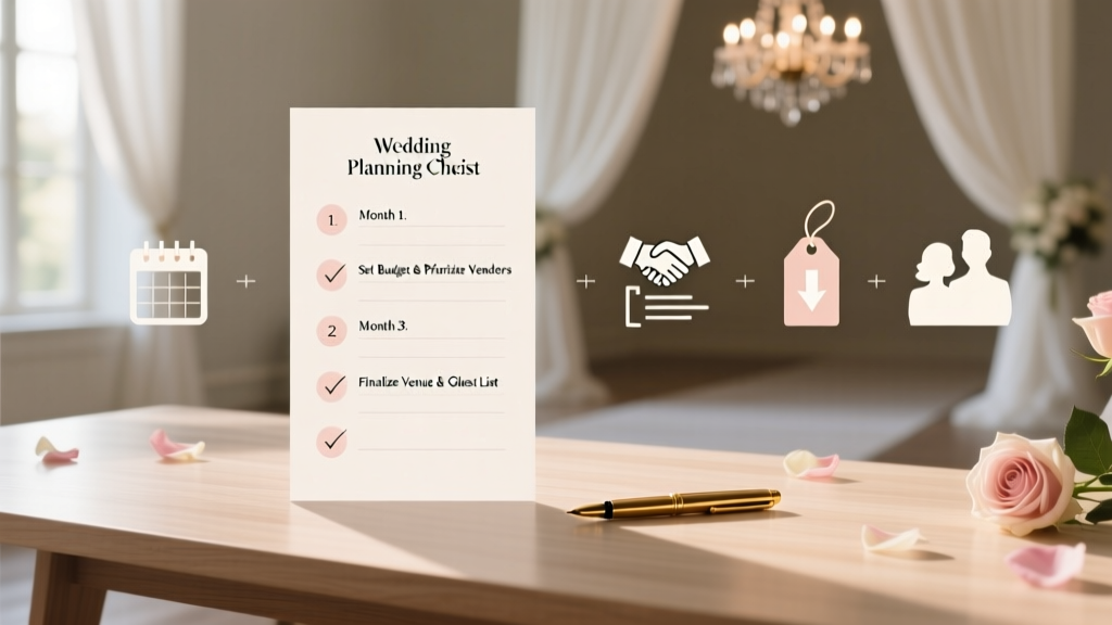How to Plan a Wedding in 6 Months Checklist (2026)
