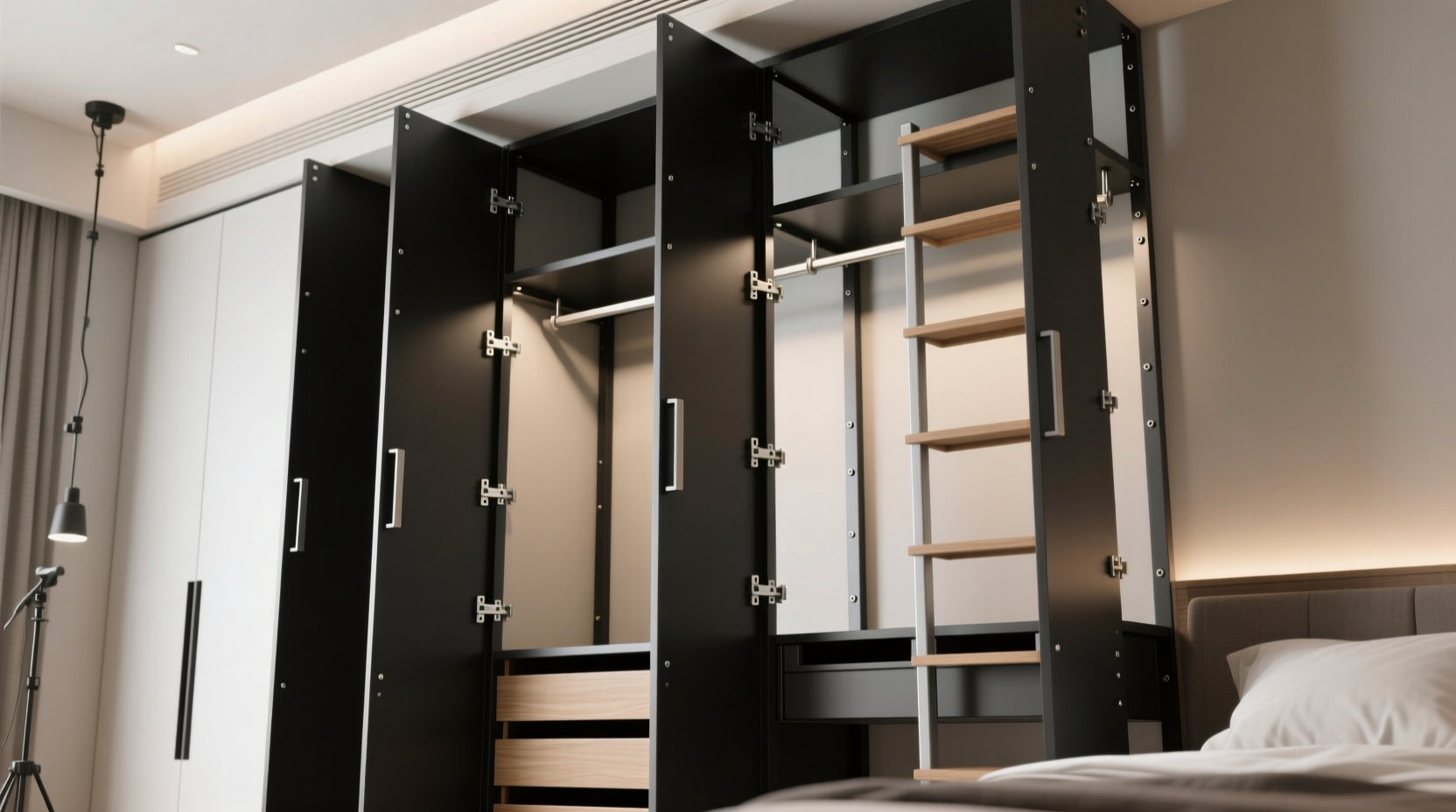 closet dividers for petite vs tall frames