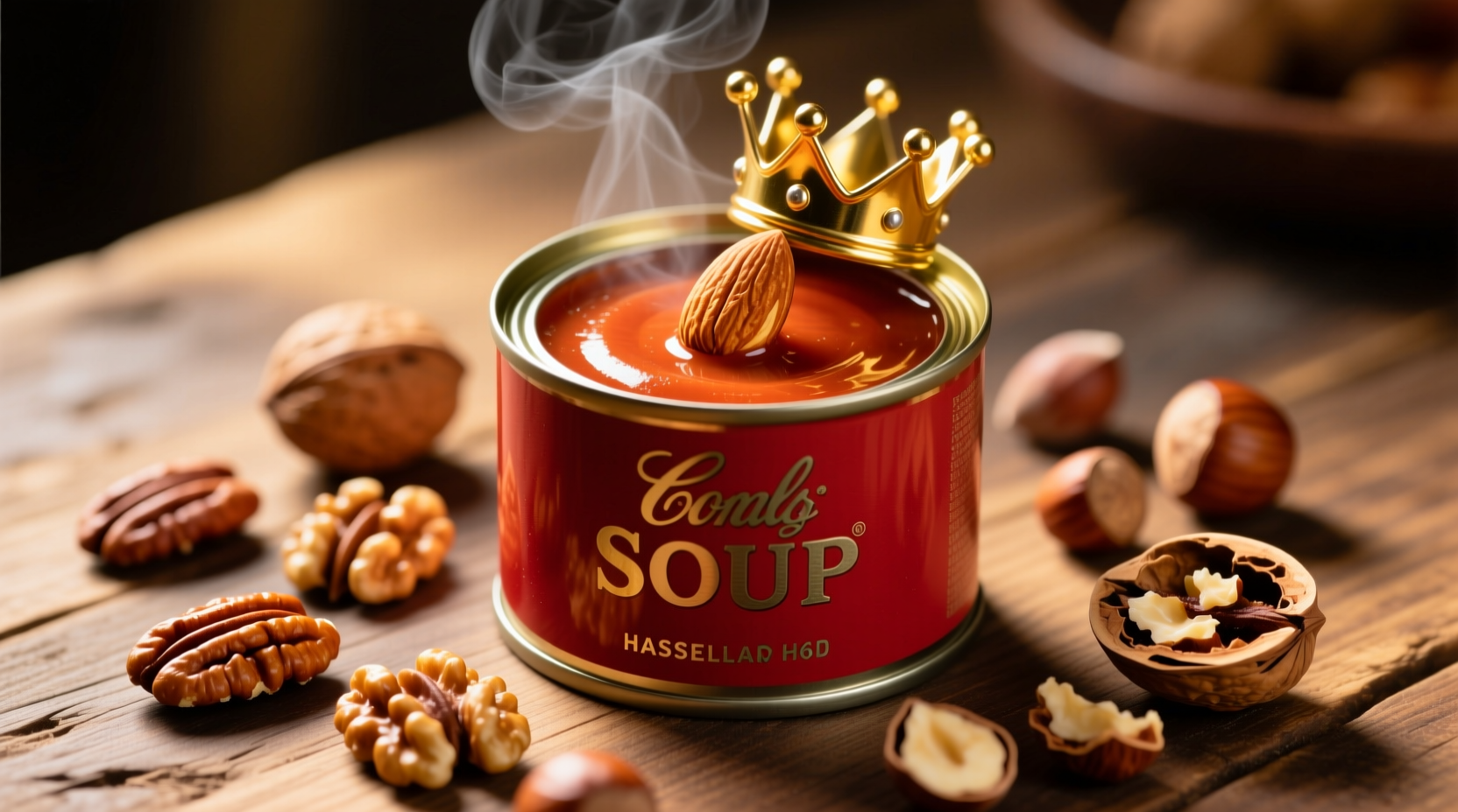 take canned tomato soup to a new level with roasted nut