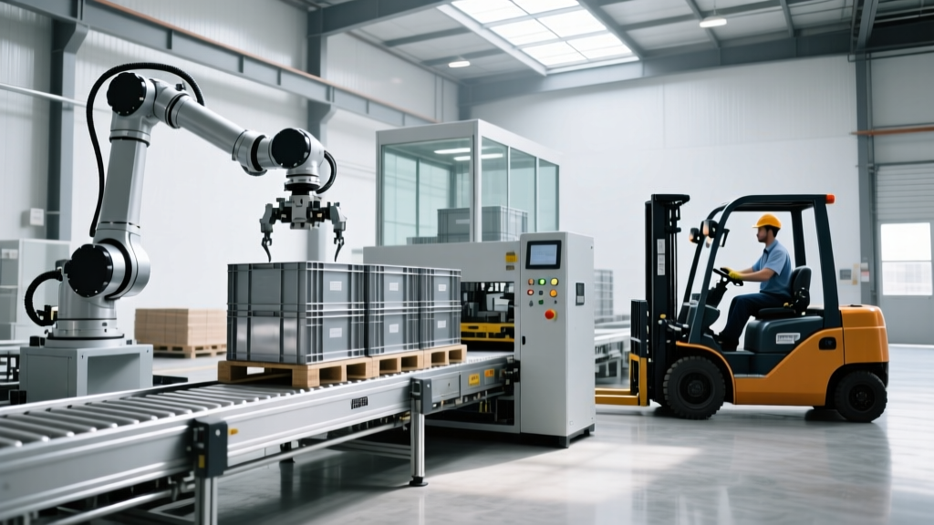 Robotic Palletizers: Advanced Types of Material Handling Equipment