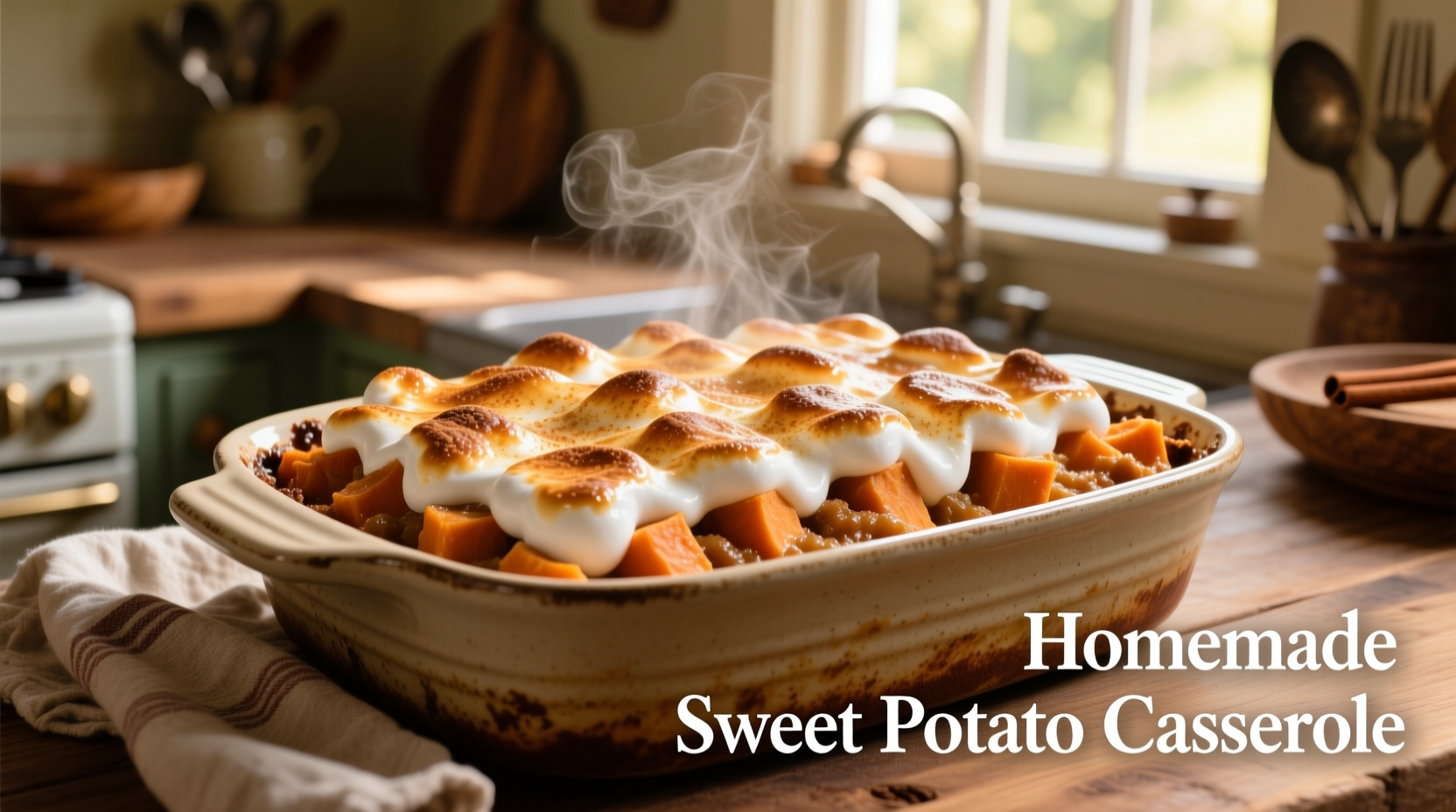 Perfect Sweet Potato Casserole with Marshmallows Recipe