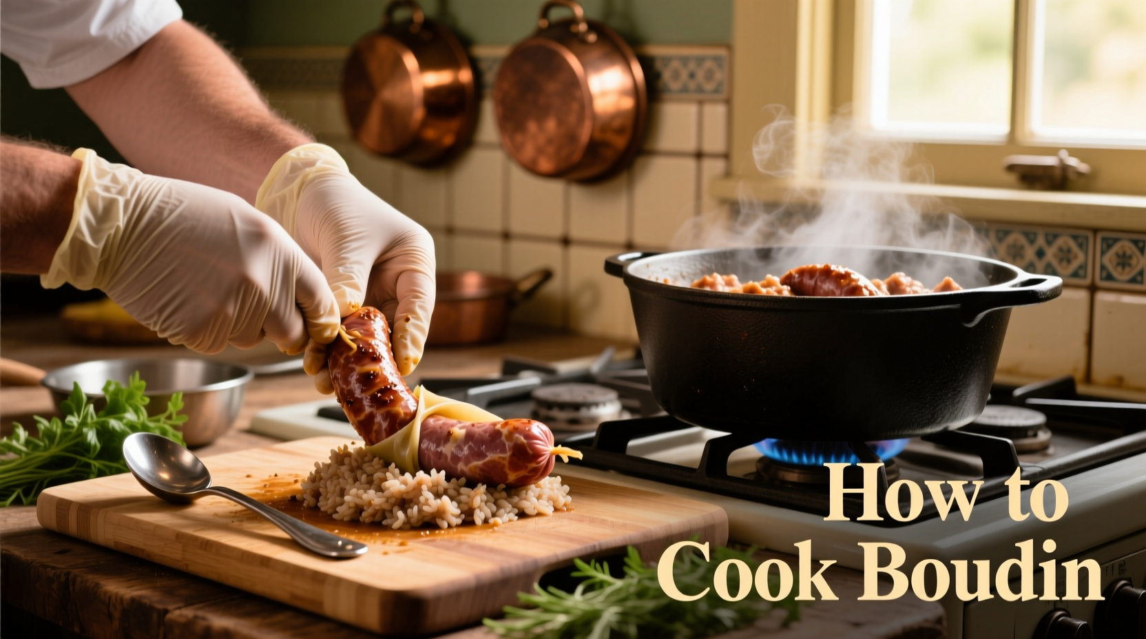 how cook boudin