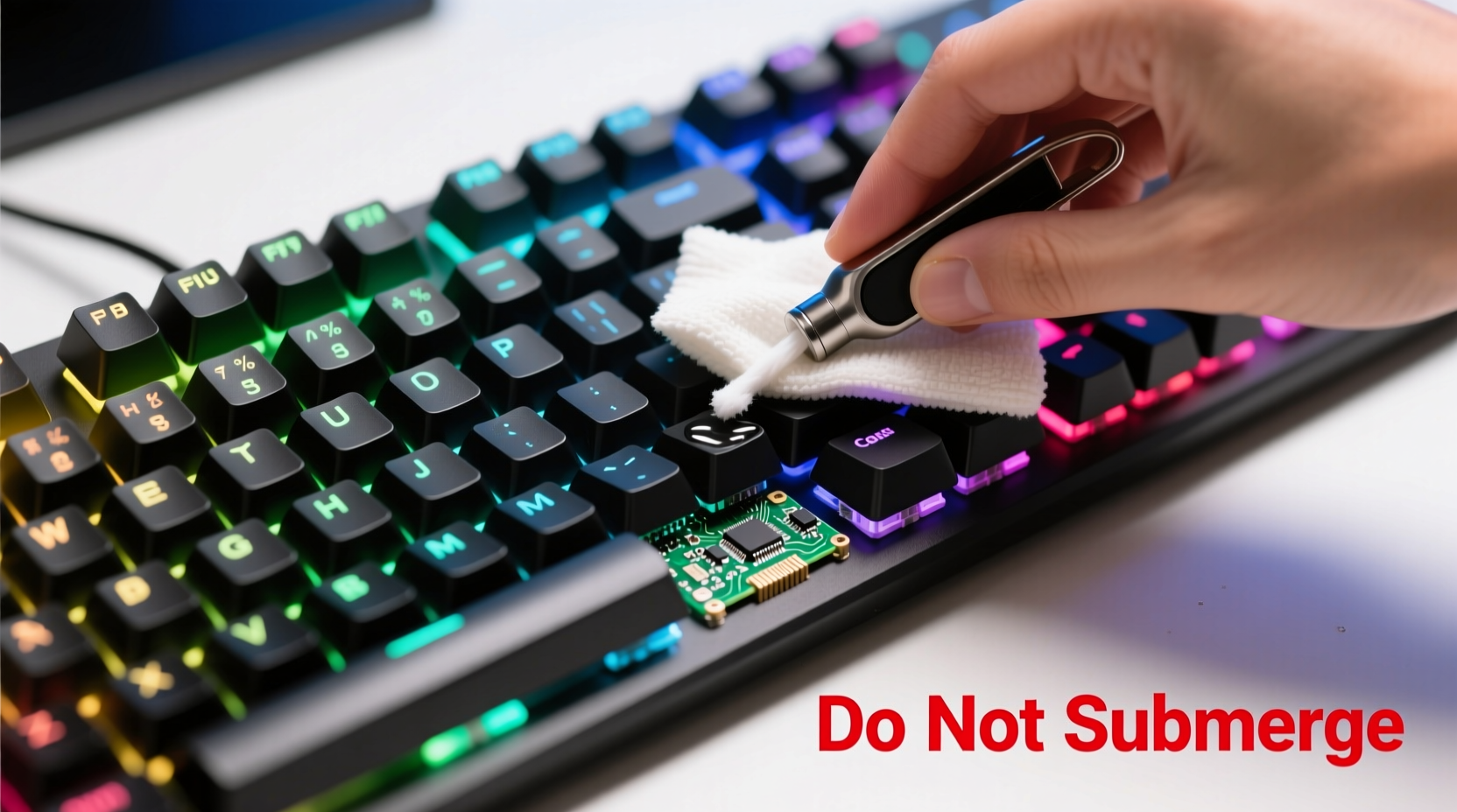 how to clean your gaming keyboard without damaging the rgb lighting