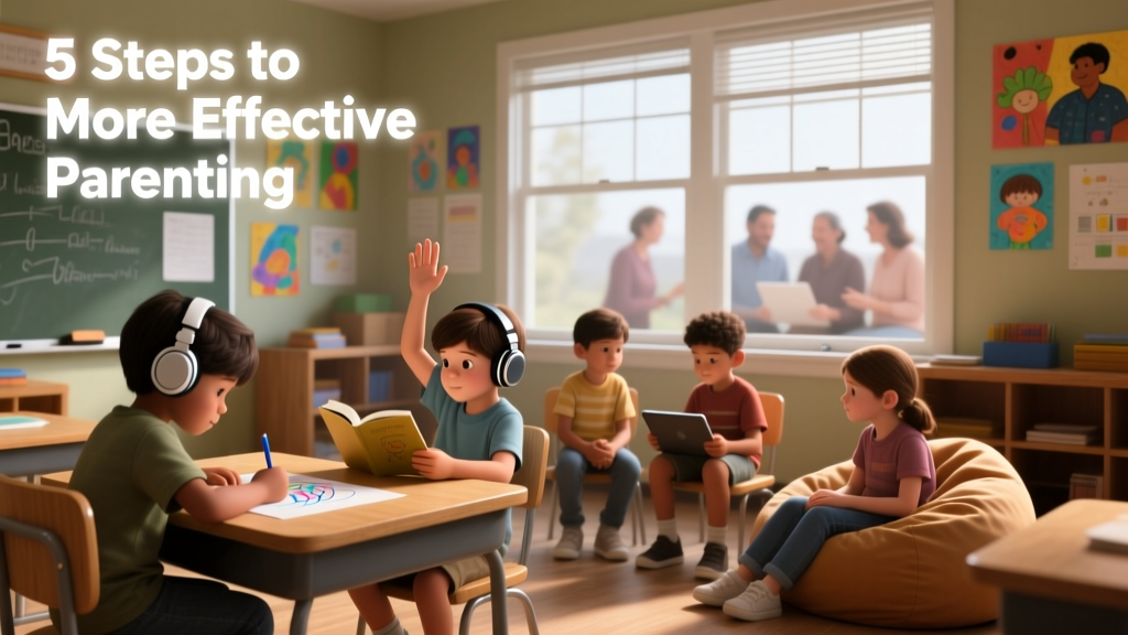 5 Steps to More Effective Parenting: Evidence-Based Strategies You Can Start Today