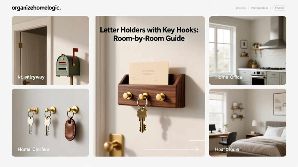 Letter Holders with Key Hooks: Room-by-Room Guide