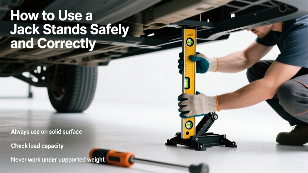 How to Use a Jack Stand Safely and Correctly