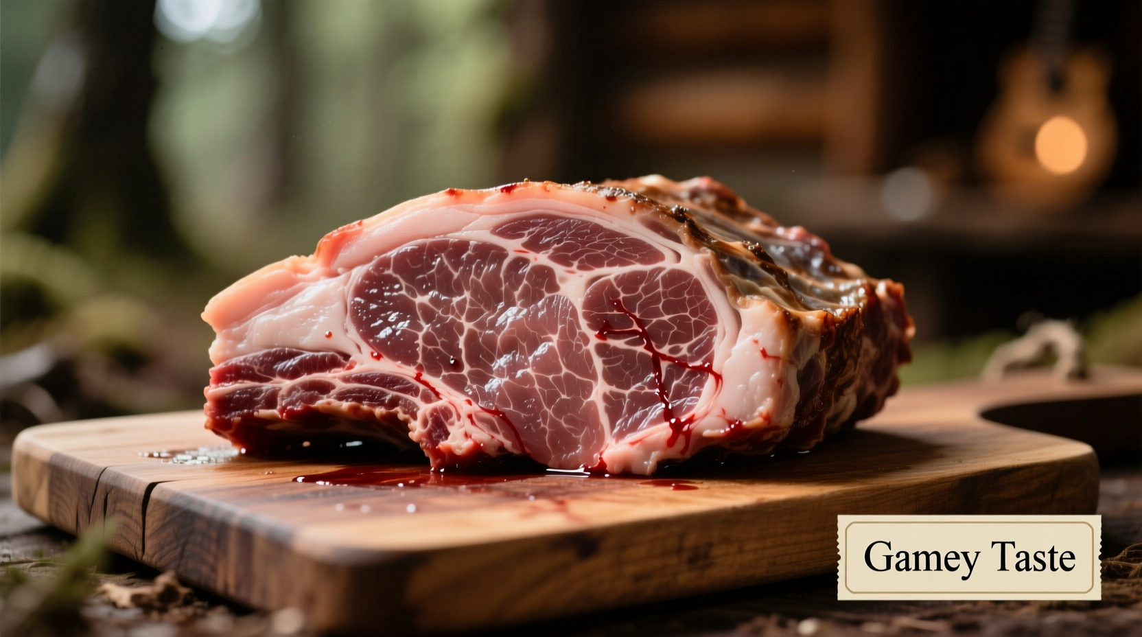 what does gamey taste like