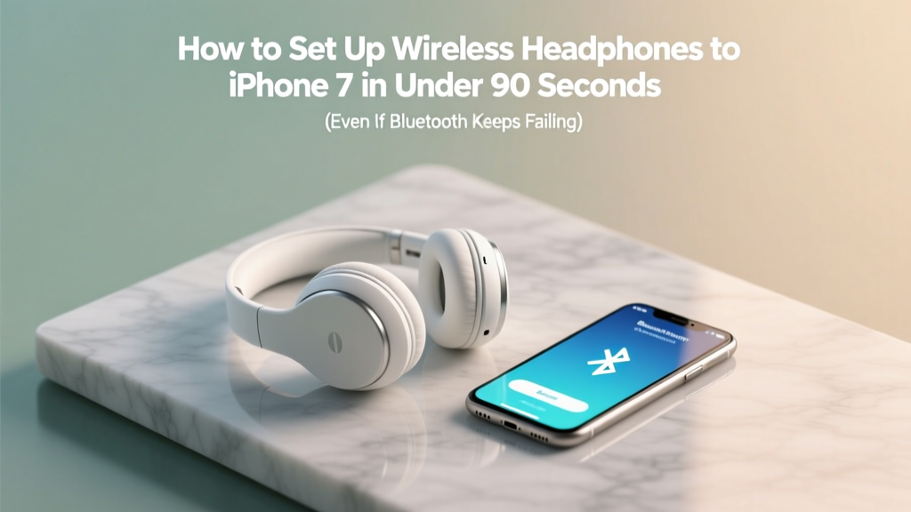 iPhone 7 Wireless Headphones Setup Guide (2026)