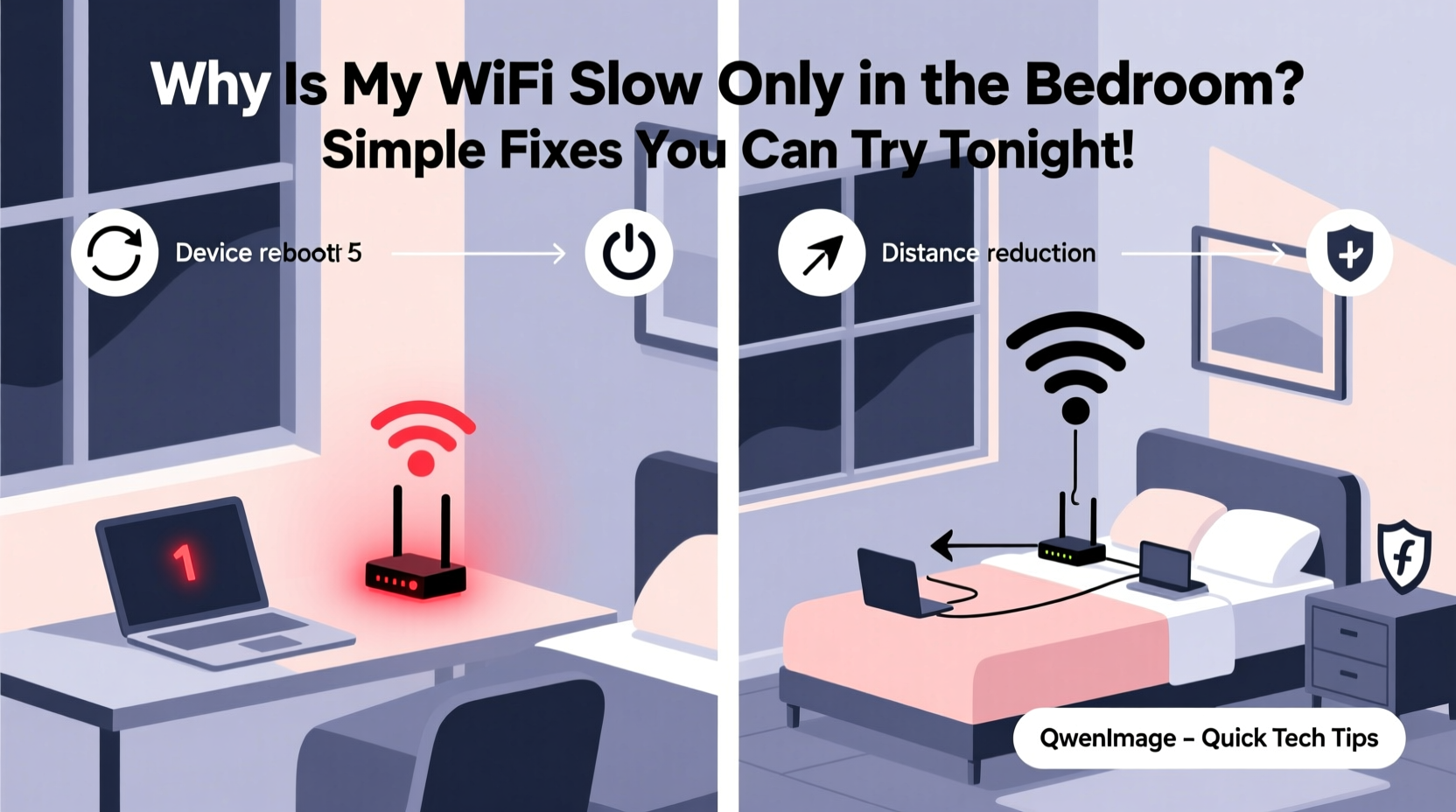 why is my wifi slow only in the bedroom simple fixes you can try tonight