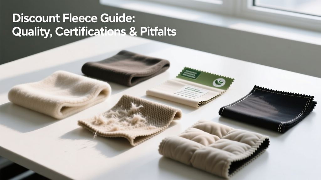 Discount Fleece Guide: Quality, Certifications & Pitfalls