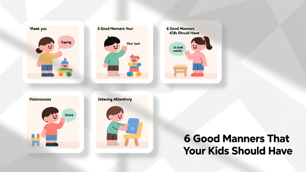 6 Good Manners That Your Kids Should Have — Evidence-Based, Age-Appropriate Guidance from a Child Safety Consultant