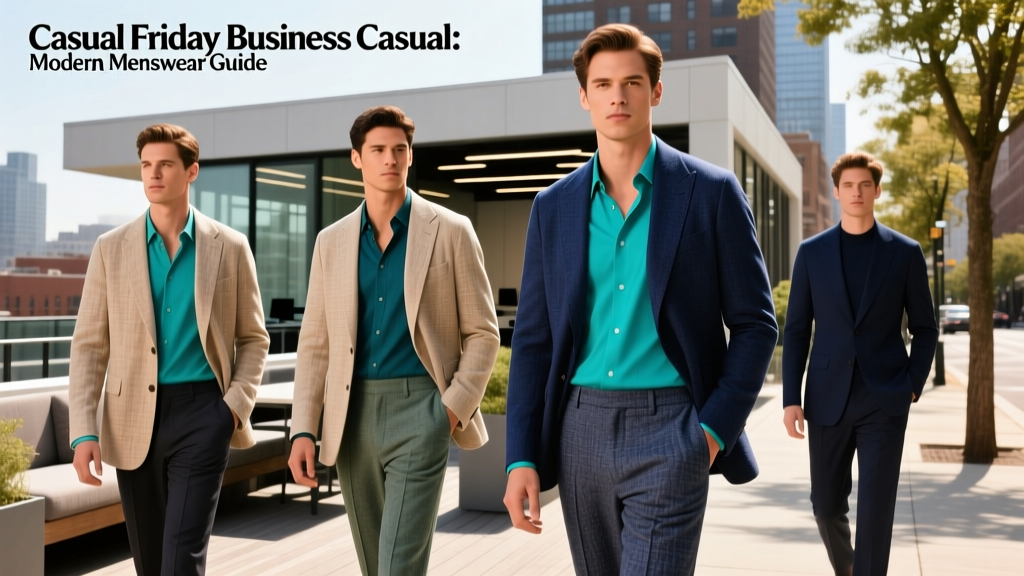 Casual Friday Business Casual: Modern Menswear Guide