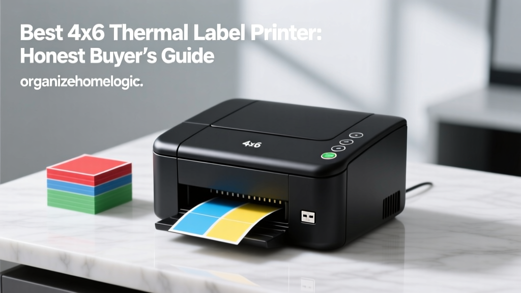 Best 4x6 Thermal Label Printer: Honest Buyer’s Guide