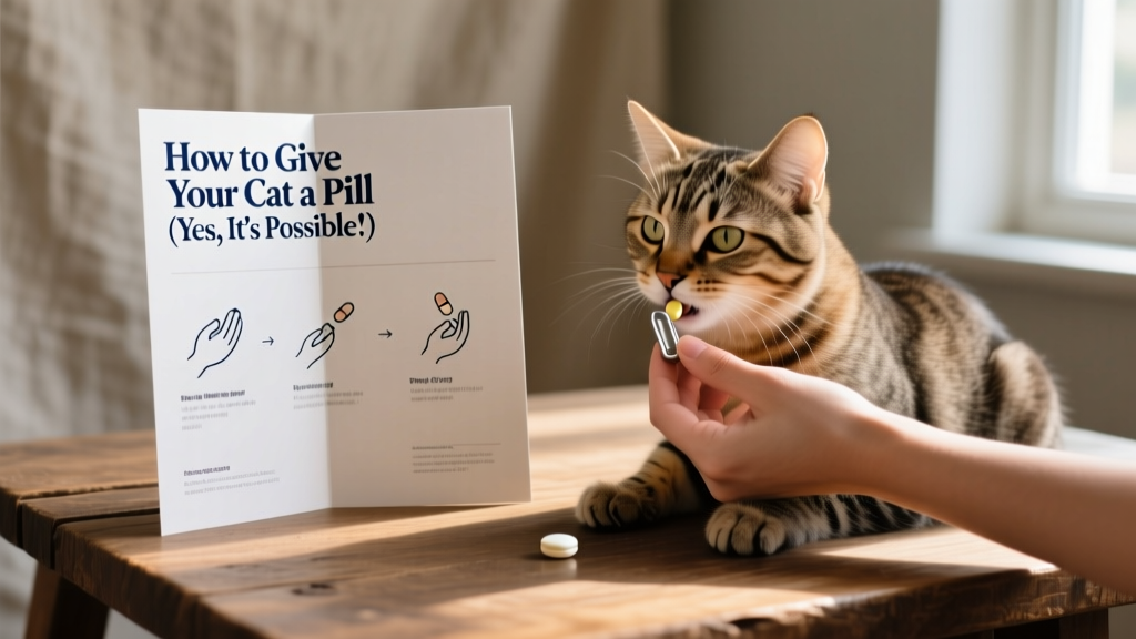 A Vet-Approved Guide to Giving a Cat a Pill (Yes, It Is Possible)