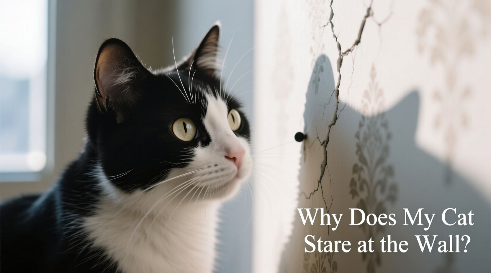 why does my cat stare at the wall common behaviors explained