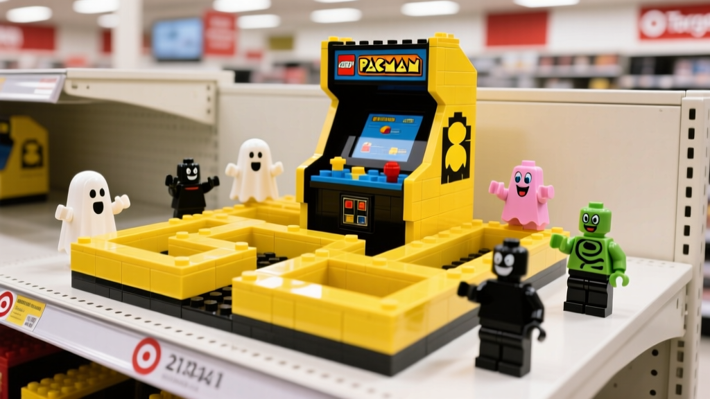 LEGO Pac-Man Target Restocks & Mechanical Play Guide
