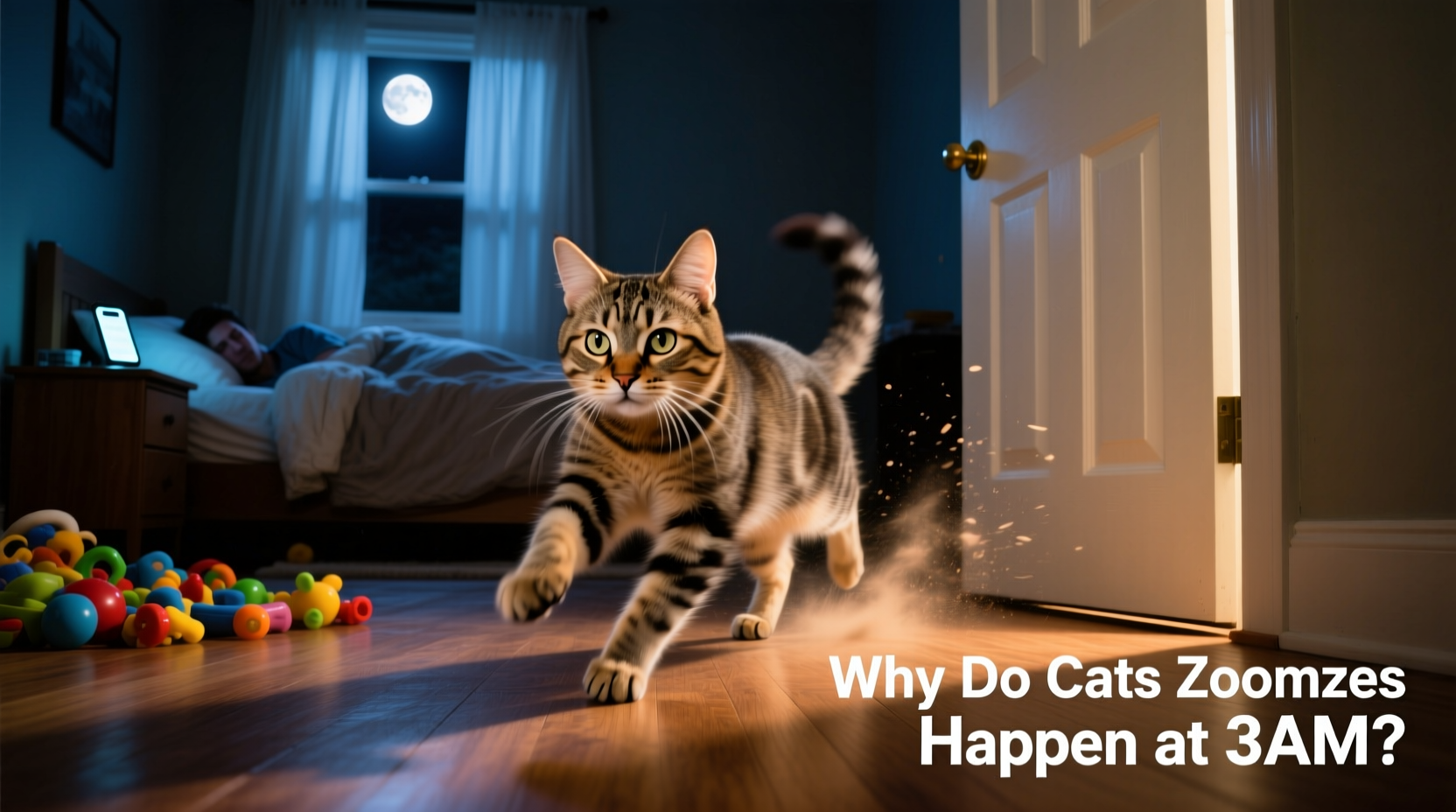 why do cats zoomies happen at 3am feline energy cycles
