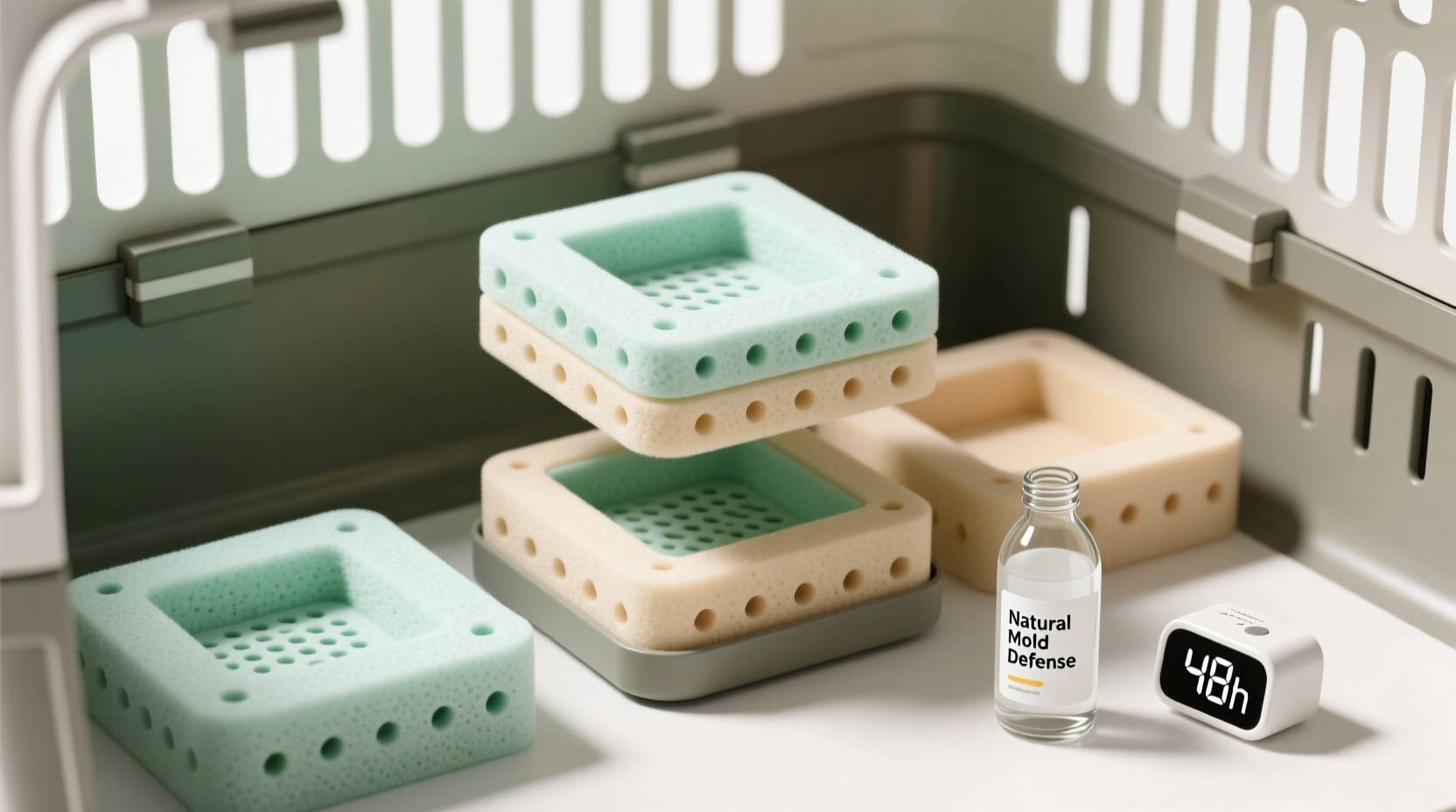how to clean pet crate padding safely