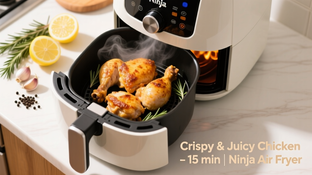 How to Cook Chicken in a Ninja Air Fryer (Crispy & Juicy!)