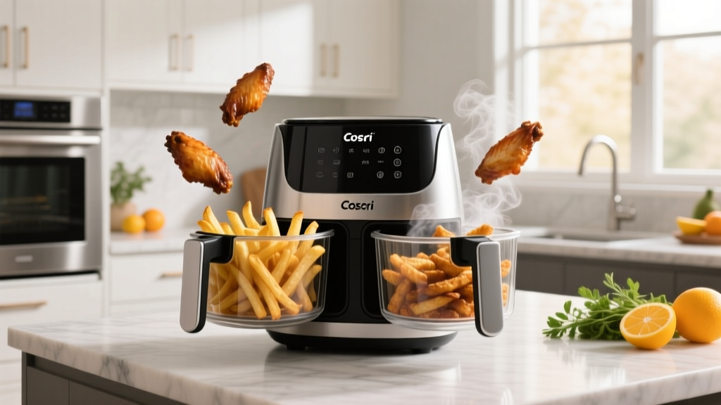 Best Cosori Dual Basket Air Fryer: 2024 Review