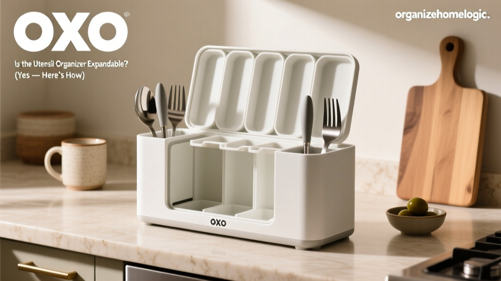 Is the OXO Utensil Organizer Expandable? (Yes — Here’s How)