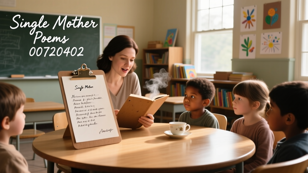 Single Mother Poems: Emotional Resonance, Educational Utility, and Evidence-Based Impact in Early Childhood Settings