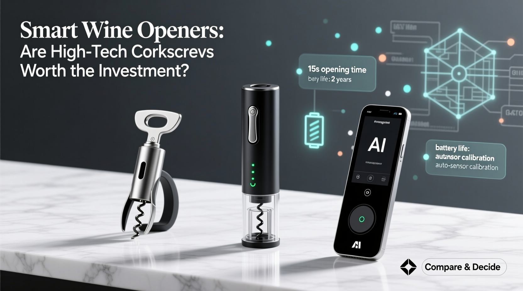 smart wine openers compared are high-tech corkscrews worth the investment