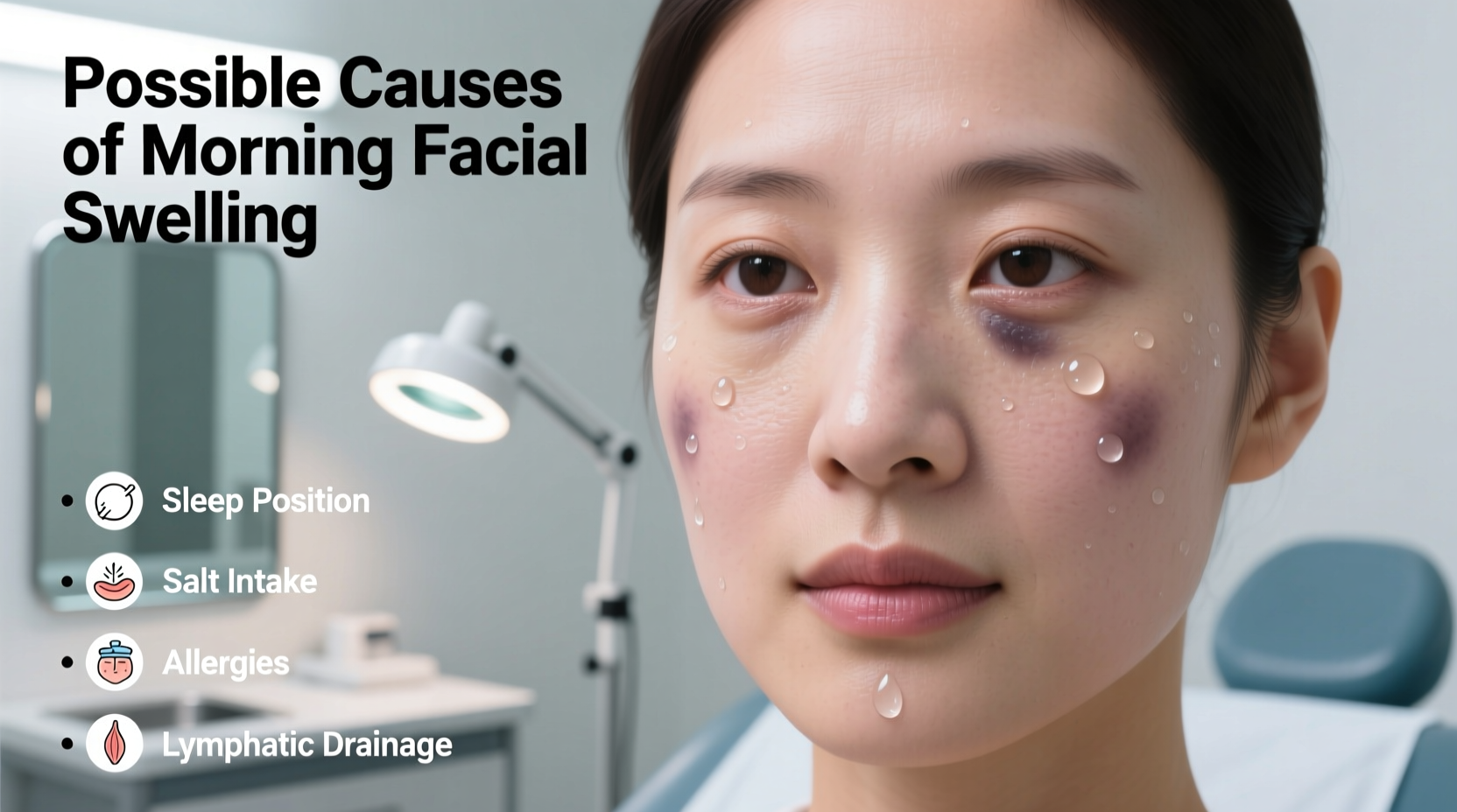 why does my face look swollen in the morning possible reasons